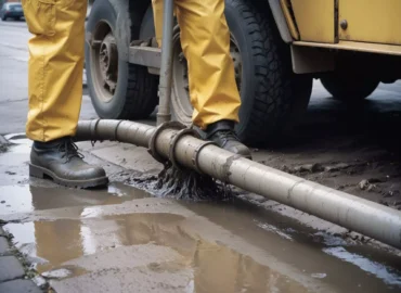 Sanitation services (silt vacuum cleaner)